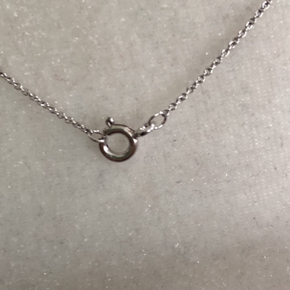 Diamond Heart Accent Sterling Silver Pendant Rose Gold Necklace Love Anniversary - Picture 16 of 16